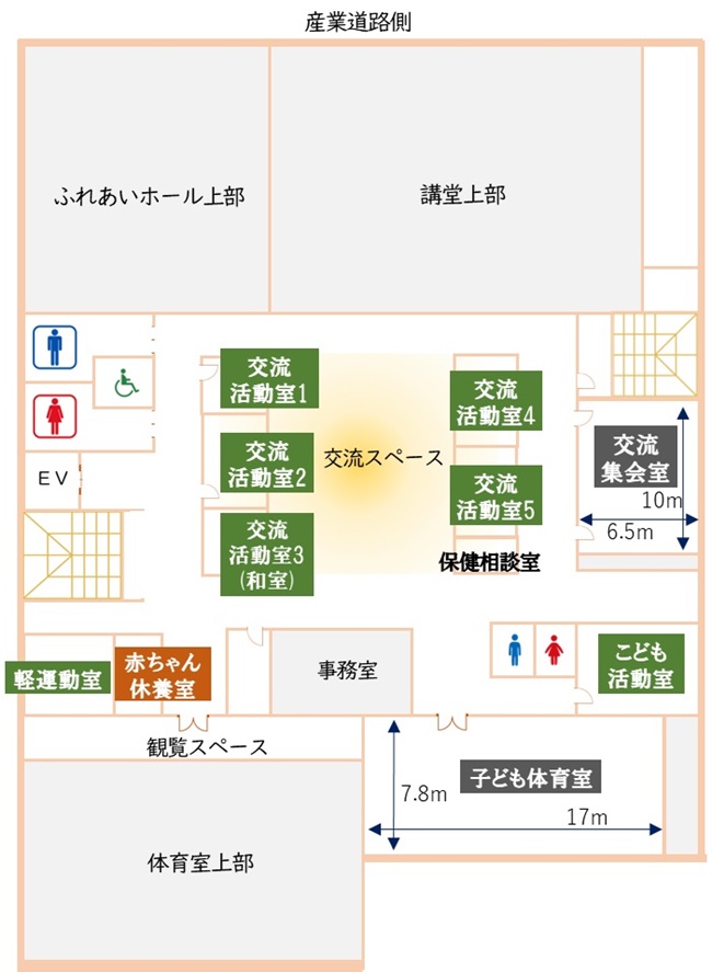 2階間取図