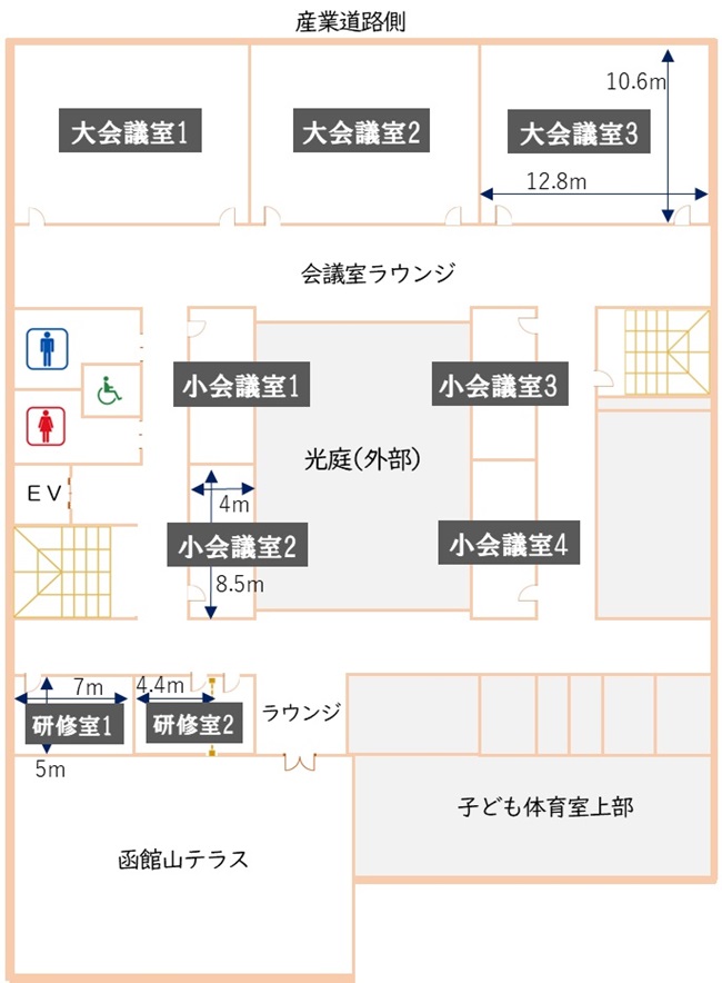 3階間取図